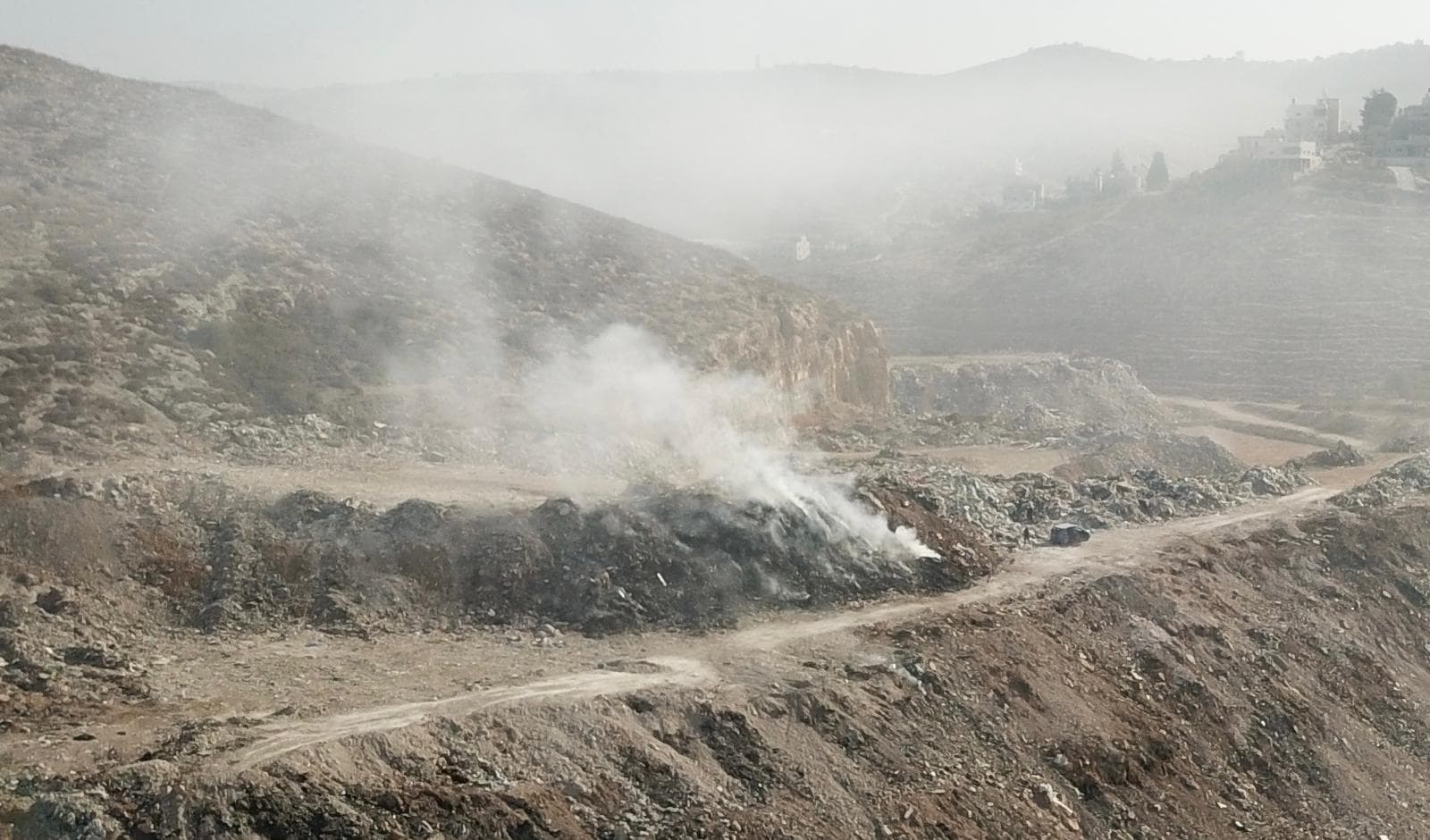 עשן מיטמנות פסולת